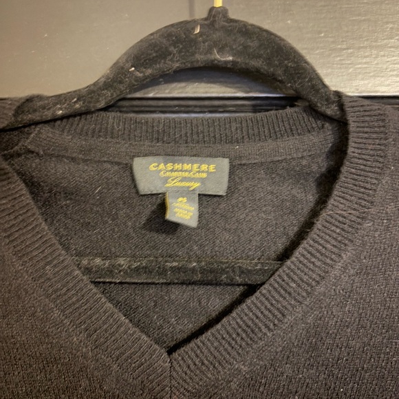 Charter Club Black 100% Cashmere Sweater Petite Small - Picture 2 of 3